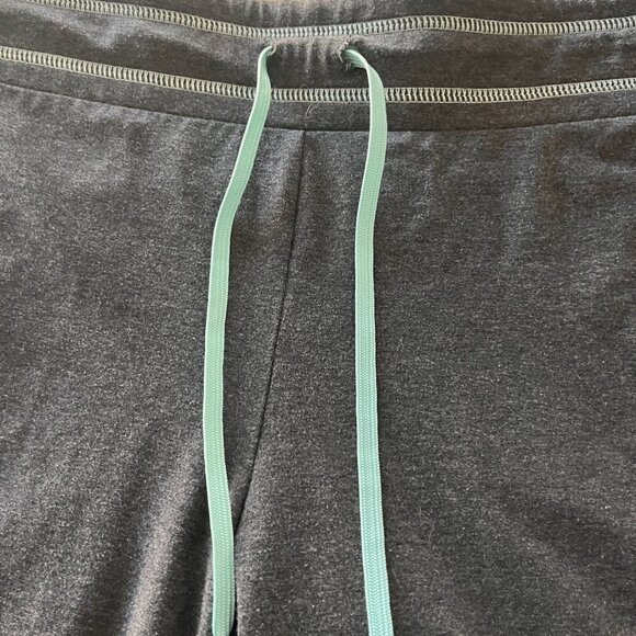 Danskin‎ Womens 12-14 Large Gray Athletic Pullon Drawstring Pants - Picture 5 of 9